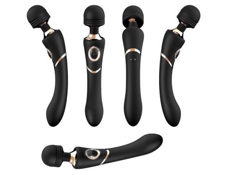 Masażer wand Cleopatra silikonowy USB 24 cm - 15