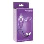 Jajko wibrujące silikonowe ToyJoy fioletowe z pilotem USB 9 cm - 4