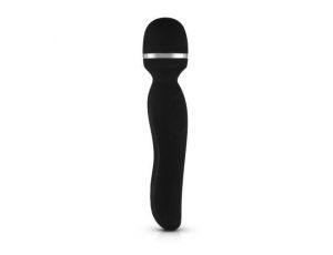 Wibrator różdżkowy Sway Vibes No.4 czarny silikonowy USB 20 cm