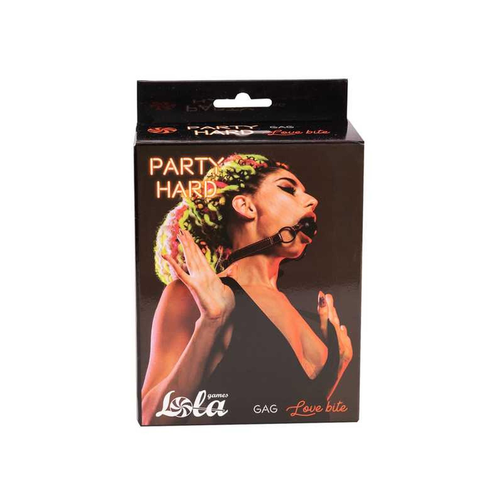 ball gag party hard love bite