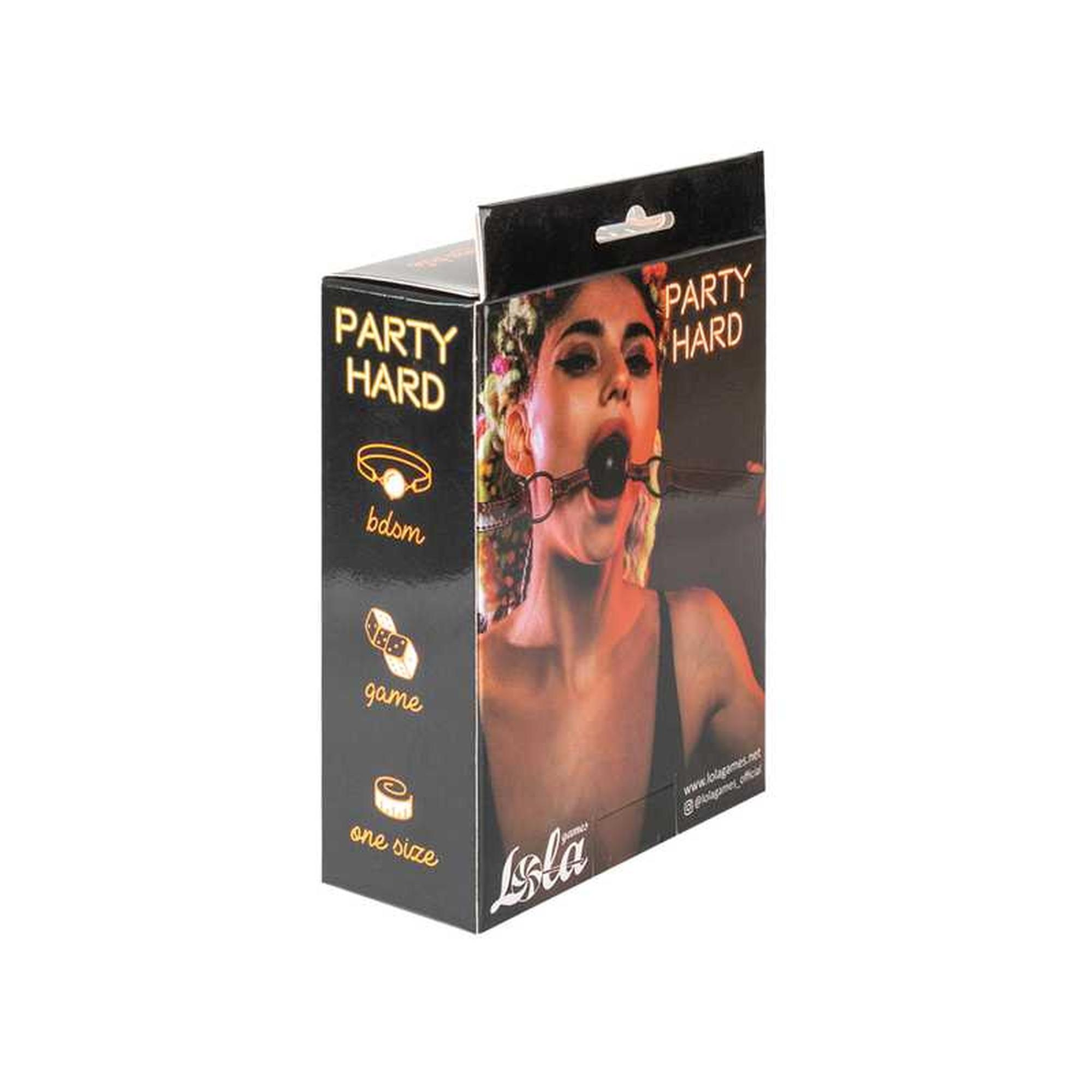 ball gag party hard love bite