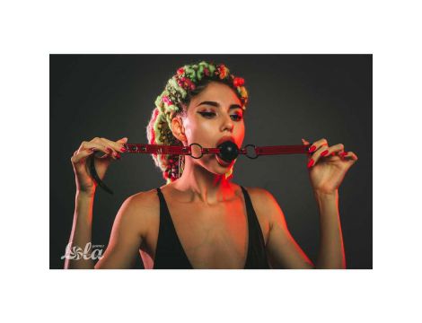 Knebel Party Hard Love Bite Lola Games czarny 4,5 cm - 4