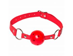 Knebel kulowy Party Hard Firecracker Lola Games czerwony 63 cm
