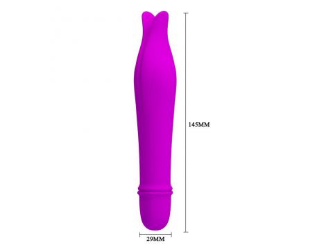 Stymulator łechtaczki silikonowy pączek Pretty Love Edward 14,5 cm - 4