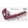 Strap on z wibracją Pure Passion Farnell czerwony 17 cm