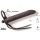 Strap on wibrujący Pure Passion Rori silikonowy czarny 16 cm