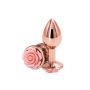 Korek analny aluminiowy NS Novelties różowy 7.6 cm - 2