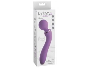 Wibrator masażer Fantasy For Her silikonowy USB 19,5 cm