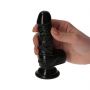 Dildo realistyczne Toyz4lovers Leo czarny PVC 10.5 cm - 4