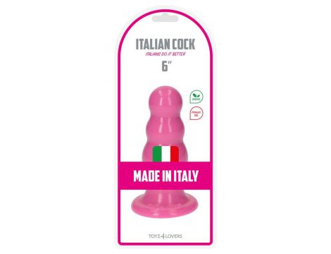Korek analny z kulkami Olmo Toyz4lovers różowy 15 cm - 4