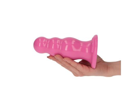 Korek analny z kulkami Olmo Toyz4lovers różowy 15 cm - 12