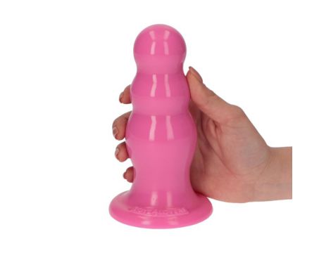 Korek analny z kulkami Olmo Toyz4lovers różowy 15 cm - 5