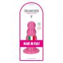 Korek analny z kulkami Olmo Toyz4lovers różowy 15 cm - 5