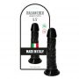 Realistyczne dildo Rino Toyz4lovers czarny 14 cm z przyssawką - 2