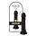 Realistyczne dildo Rino Toyz4lovers czarny 14 cm z przyssawką