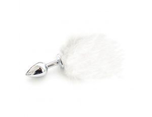 Plug anale Pon Tail Anal Plug bianco