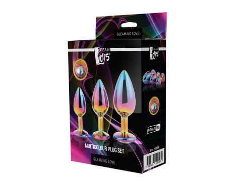 GLEAMING LOVE MULTICOLOUR PLUG SET - 9
