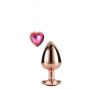Korek analny Gleaming Love Dream Toys złoty mały - 5