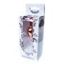 Korek analny biżuteryjny ze stali Red Gold Rose HeavyFun 7 cm - 8