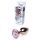 Korek analny biżuteryjny ze stali Red Gold Rose HeavyFun 7 cm
