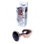 Biżuteria analna ze stali z diamentem HeavyFun Red Gold 7 cm - 2
