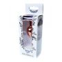 Stalowy korek analny z diamentem HeavyFun ciemnnoniebieski 7 cm - 8