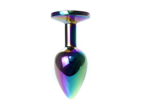 Biżuteria analna ze stali nierdzewnej z diamencikiem HeavyFun 7 cm - 6