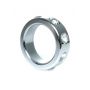 Pierścień erekcyjny stalowy z kryształowymi diamencikami HeavyFun 3,5 cm - 2