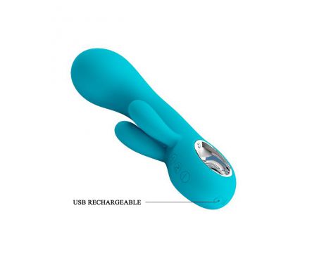 Wibrator króliczek silikonowy Pretty Love Chris USB 7 wibracji wodoodporny - 6
