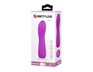 Wibrator punktu G silikonowy Pretty Love Adam USB 12 cm 12 funkcji