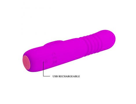 Wibrator króliczek Pretty Love Domenico silikonowy USB wodoodporny - 8