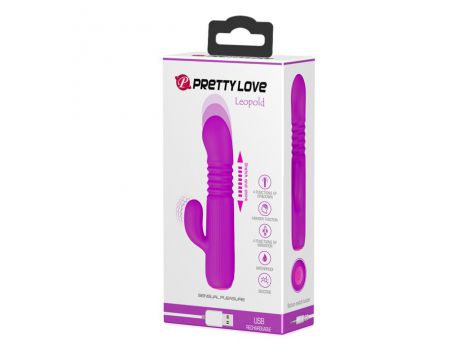 Wibrator króliczek Pretty Love Domenico silikonowy USB wodoodporny - 10