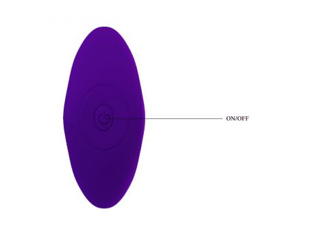 Korek analny wibrujący Pretty Love Morton 12 funkcji USB - 6