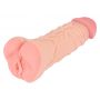 Masturbator Nature Skin 2w1 TPE 22 cm - 5