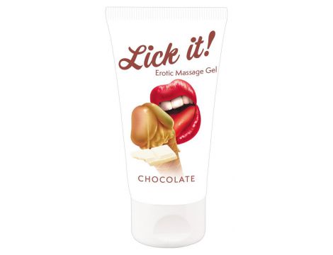 Wegański żel smakowy czekoladowy Lick it! 50 ml