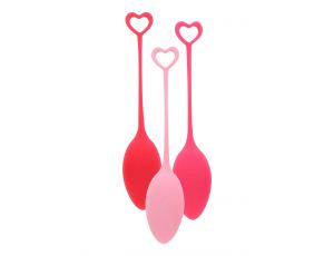 Kulki Kegla Mae B silikonowe różowe 16 cm
