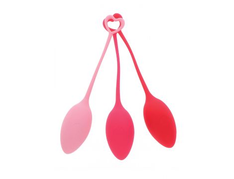 Kulki Kegla Mae B silikonowe różowe 16 cm - 4