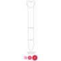 Dilatatory waginalne silikonowe Mae B różowe 3 szt 21 cm - 11
