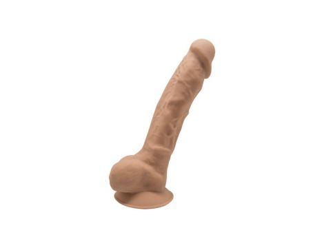 Dildo realistyczne Silexd Model 1 karmelowy 17 cm - 2