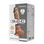 Dildo realistyczne Silexd Model 1 karmelowy 17 cm - 2