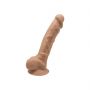 Dildo realistyczne Silexd Model 1 karmelowy 17 cm - 3