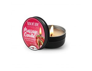 Świeca masażowa truskawkowa Amoreane 30ml