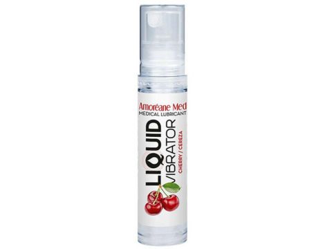 Wibrujący lubrykant wiśniowy Amoreane 10ml