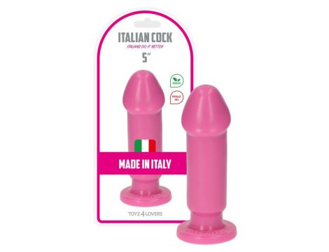 Dildo z przyssawką Toyz4lovers Caio różowe