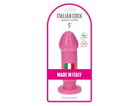 Dildo z przyssawką Toyz4lovers Caio różowe - 8