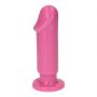 Dildo z przyssawką Toyz4lovers Caio różowe - 5