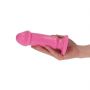 Dildo z przyssawką Toyz4lovers Caio różowe - 8