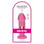 Dildo z przyssawką Toyz4lovers Caio różowe - 9