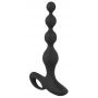 Wibrujące kule analne Black Velvets silikonowe 20 cm USB - 13