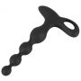 Wibrujące kule analne Black Velvets silikonowe 20 cm USB - 21